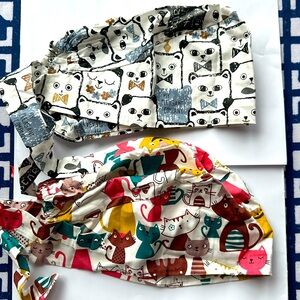Cat Lovers Scrub Caps